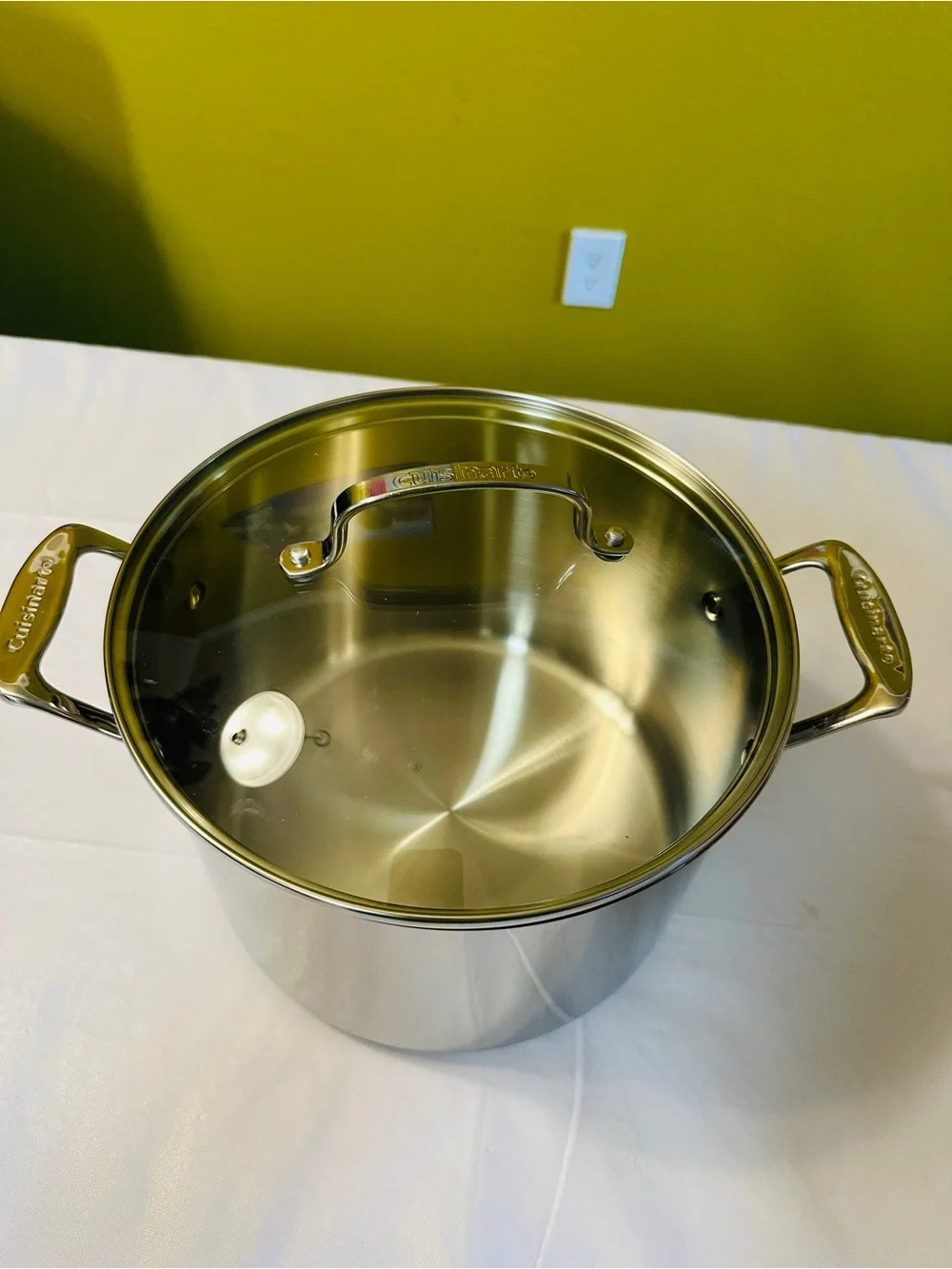 Cuisinart 766-24N Stainless Steel Stock Pot with Glass Lid - Silver - Picture 3 of 4